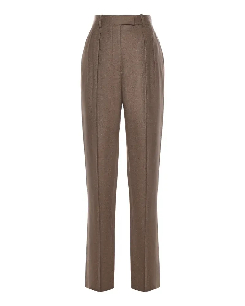 Loro Piana Plissierte Hose - Braun Braun