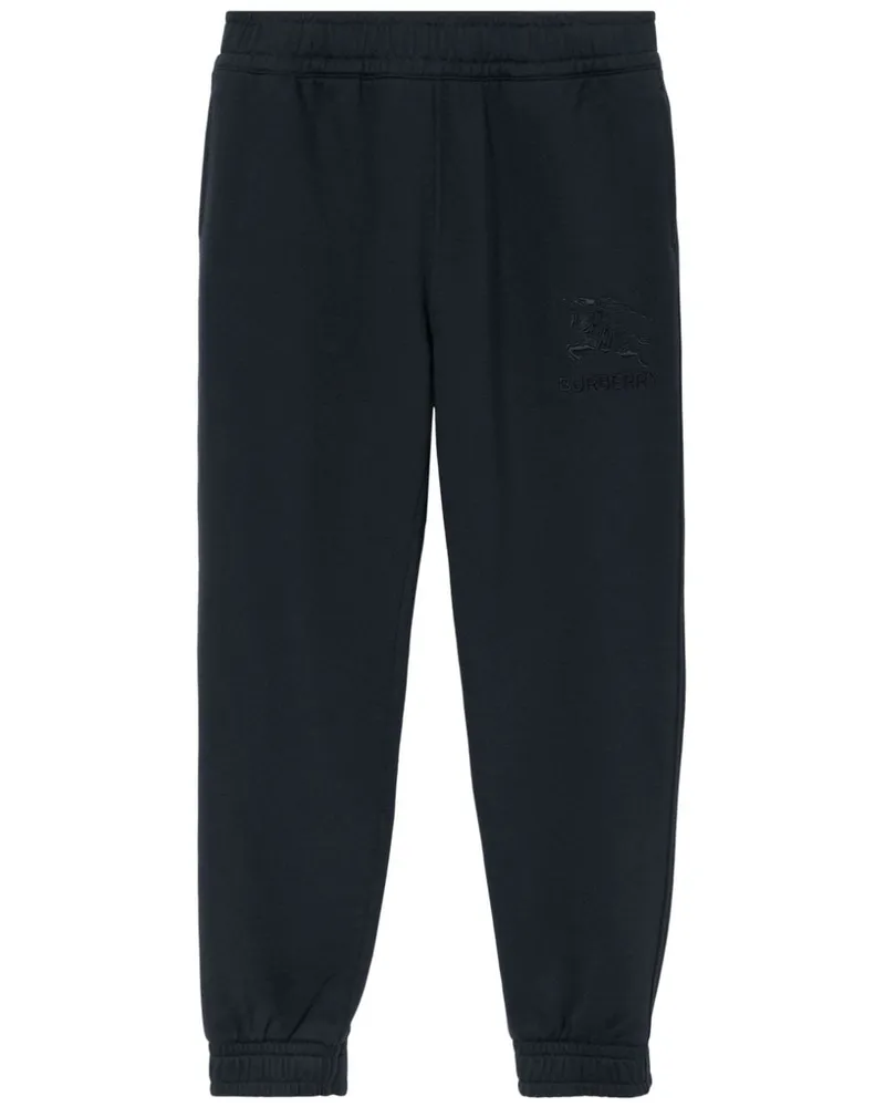 Burberry Jogginghose mit Ritteremblem - Blau Blau