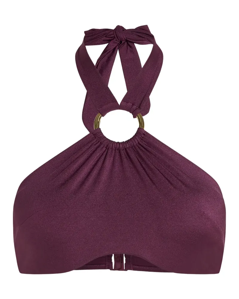 Marlies Dekkers Schulterfreies Bikinioberteil - Violett Violett