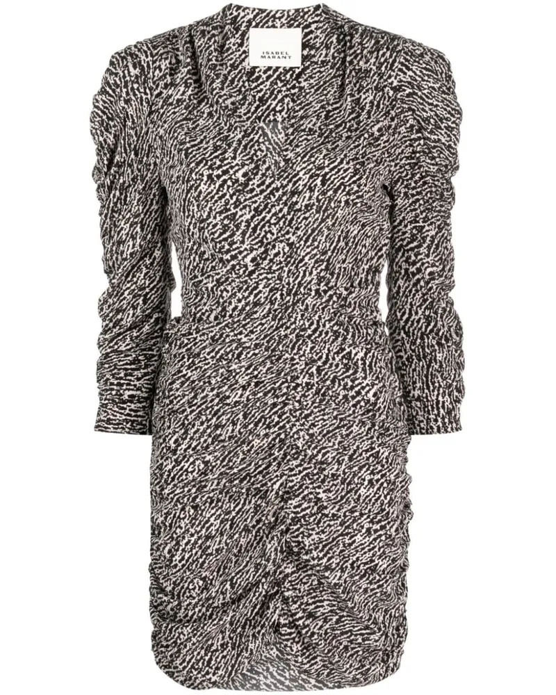 Isabel Marant Celina Minikleid - Schwarz Schwarz