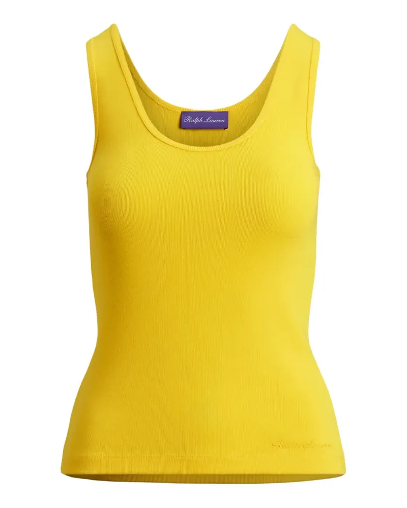 Ralph Lauren Ellis Tanktop aus Rippstrick - Gelb Gelb