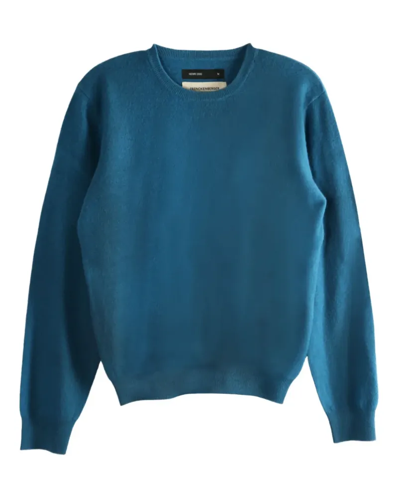 Frenckenberger round-neck sweater - Blau Blau