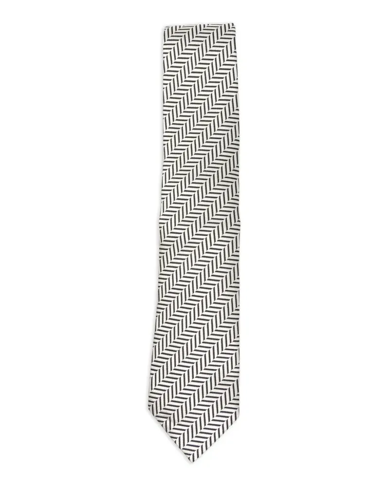 Tom Ford silk tie - Weiß Weiß