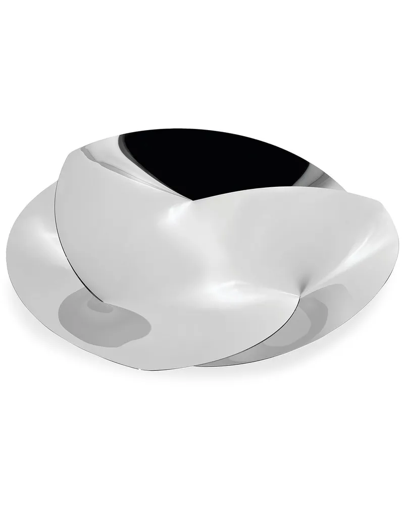 Alessi Resonance Schale - Silber Silber