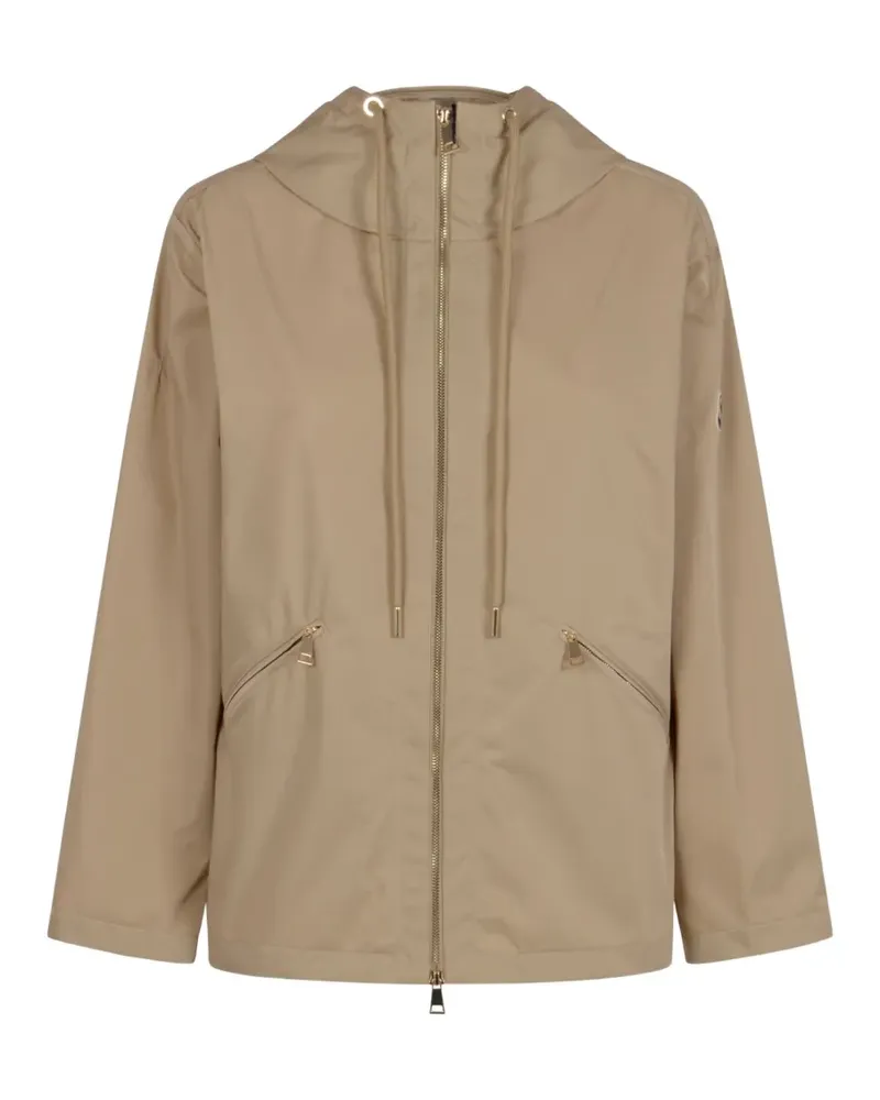 Moncler Cassiopea hooded jacket - Nude Nude