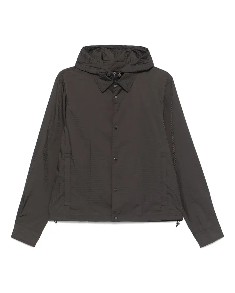 Emporio Armani Jacke mit Logo-Muster - Braun Braun
