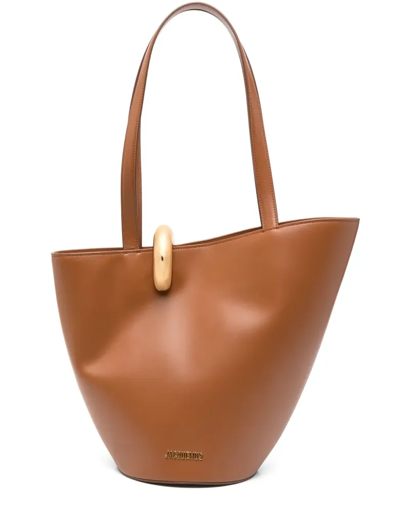Jacquemus The Average Bambola Tote Bag - Braun Braun