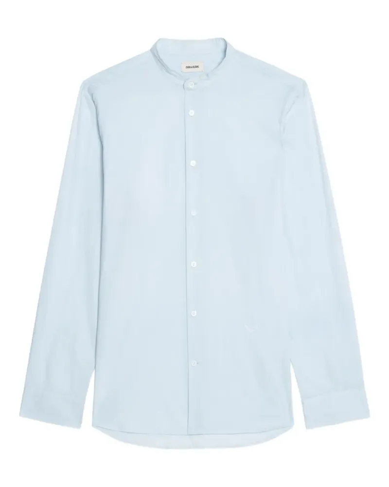 Zadig & Voltaire Officier Voile Hemd - Blau Blau