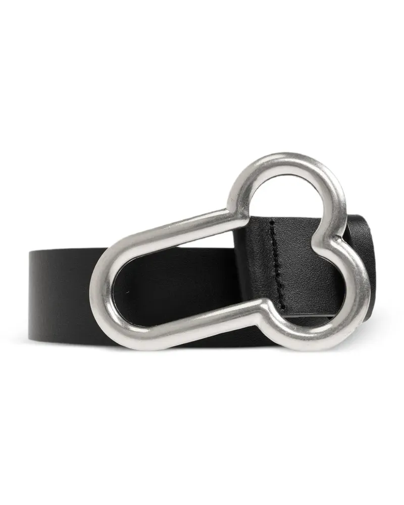 Carne Bollente leather belt - Schwarz Schwarz
