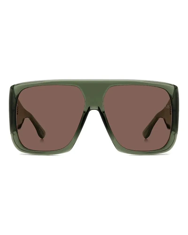 Victoria Beckham geometric-frame sunglasses - Grün Grün