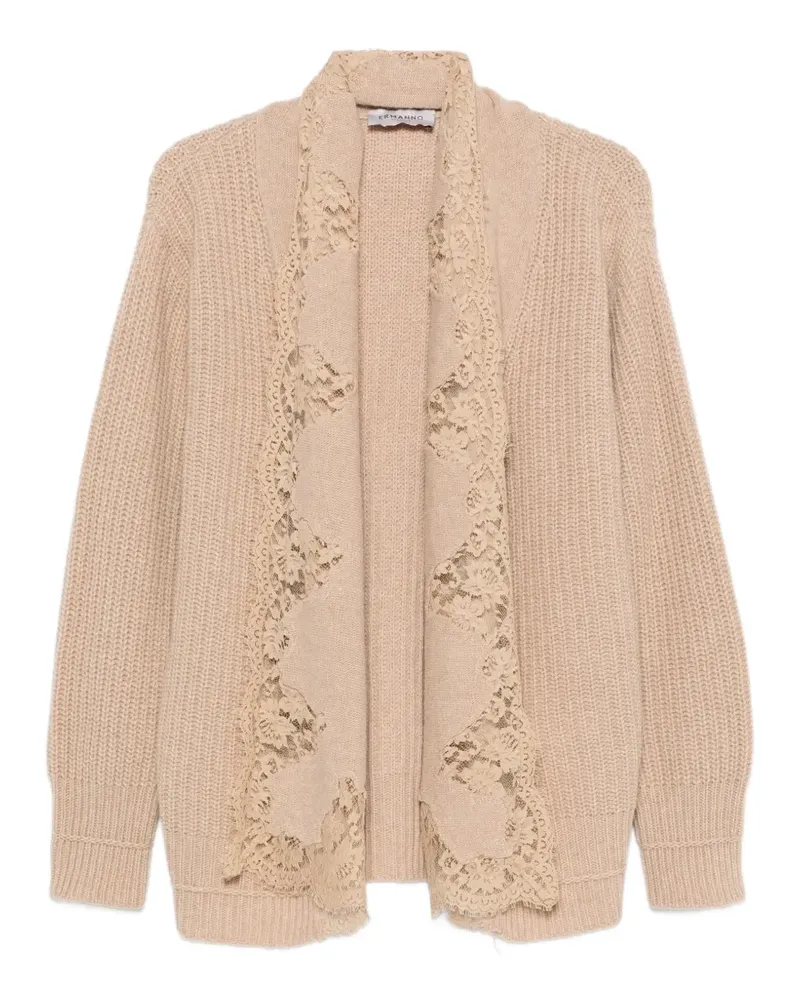 Ermanno Scervino Gerippter Cardigan - Nude Nude
