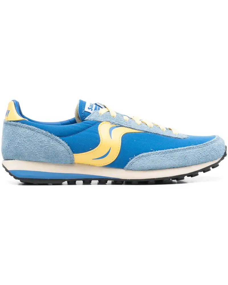 Saucony suede logo stripe trainers - Blau Blau