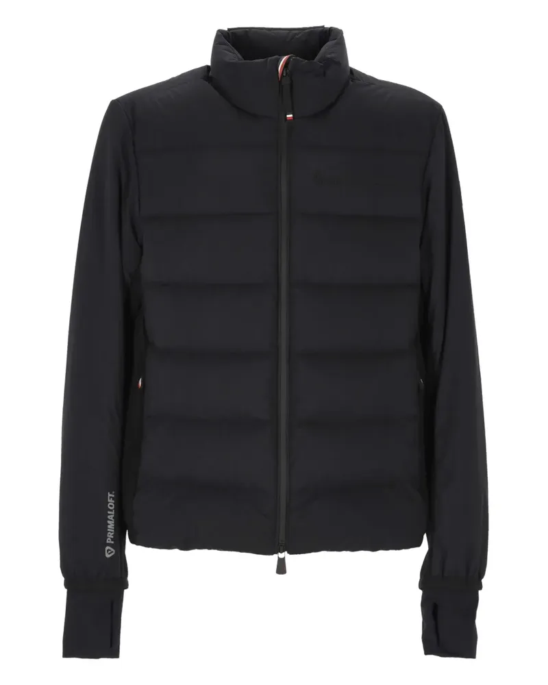 Moncler padded zip-up jacket - Schwarz Schwarz