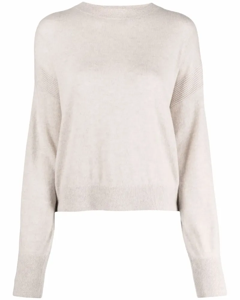 Le Kasha 1918 Kaschmirpullover mit rundem Ausschnitt - Nude Nude