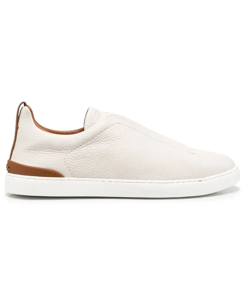 Ermenegildo Zegna Triple Stitch Sneakers - Nude Nude