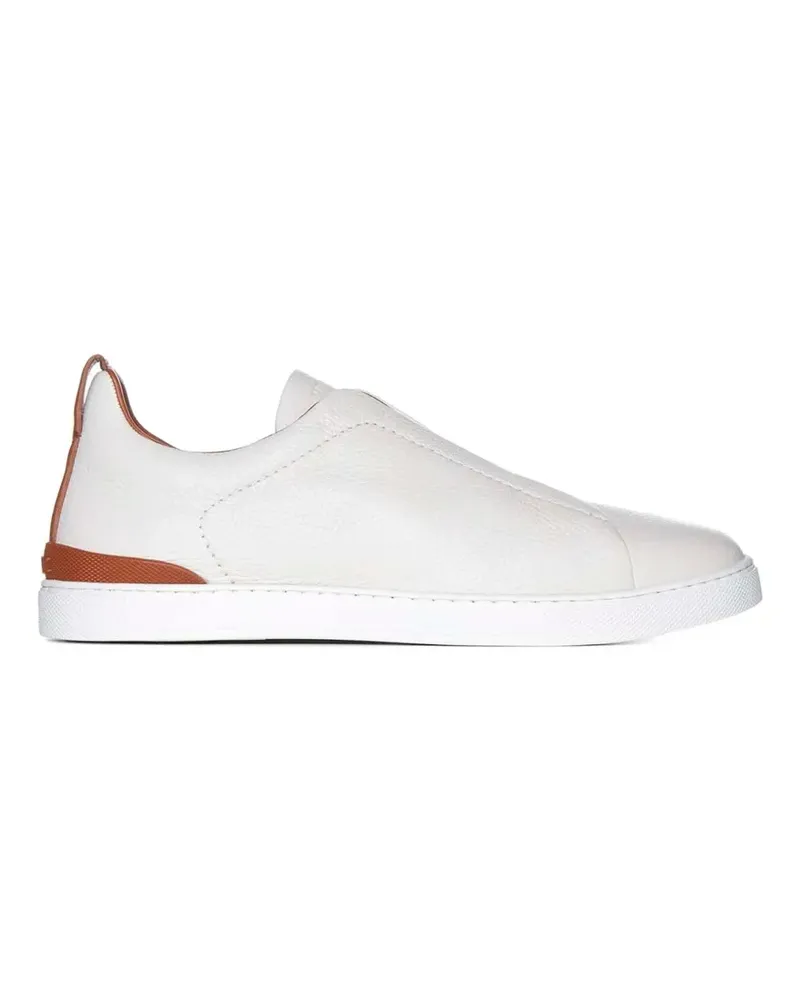 Ermenegildo Zegna Triple Stitch Sneakers - Nude Nude