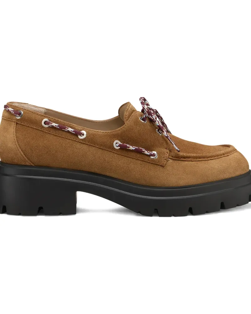 Stuart Weitzman Hudson loafers - Braun Braun