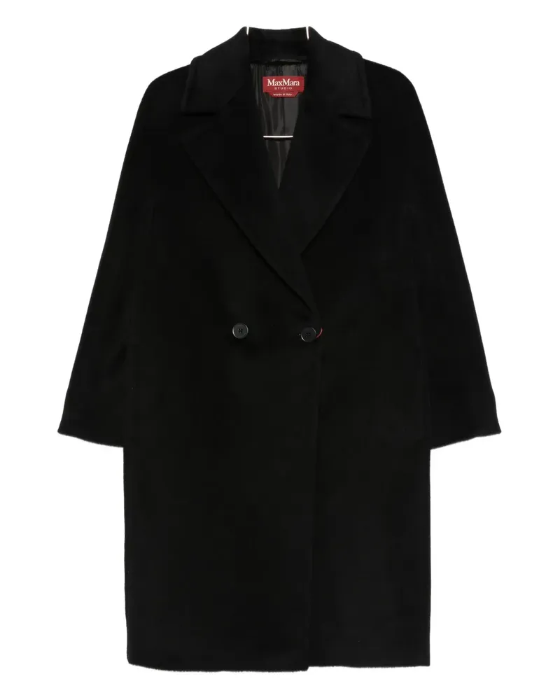Max Mara Tokyo double-breasted coat - Schwarz Schwarz