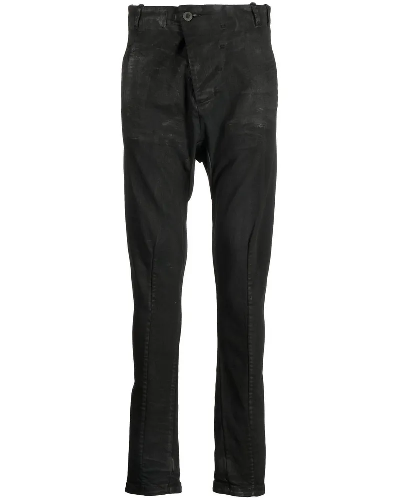 Boris Bidjan Saberi Tapered-Hose mit hohem Bund Schwarz