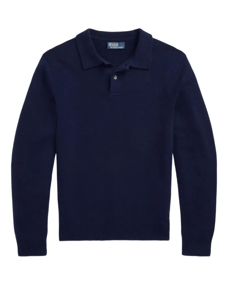 Ralph Lauren Polo-Pullover aus Kaschmir - Blau Blau