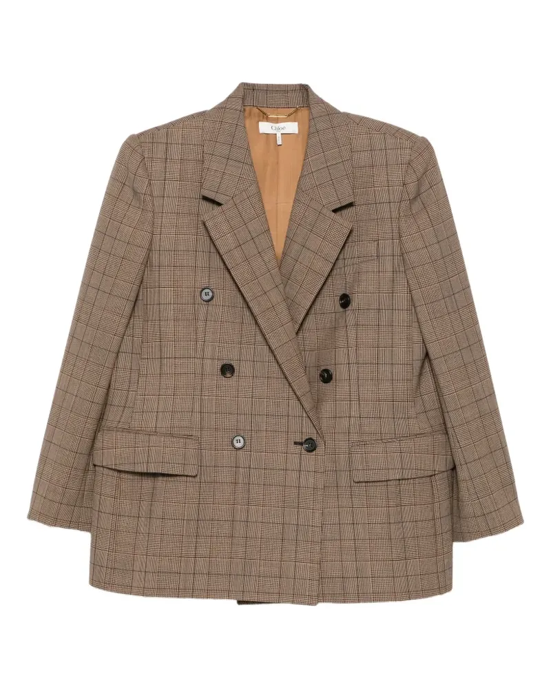 Chloé Doppelreihiger Blazer - Braun Braun