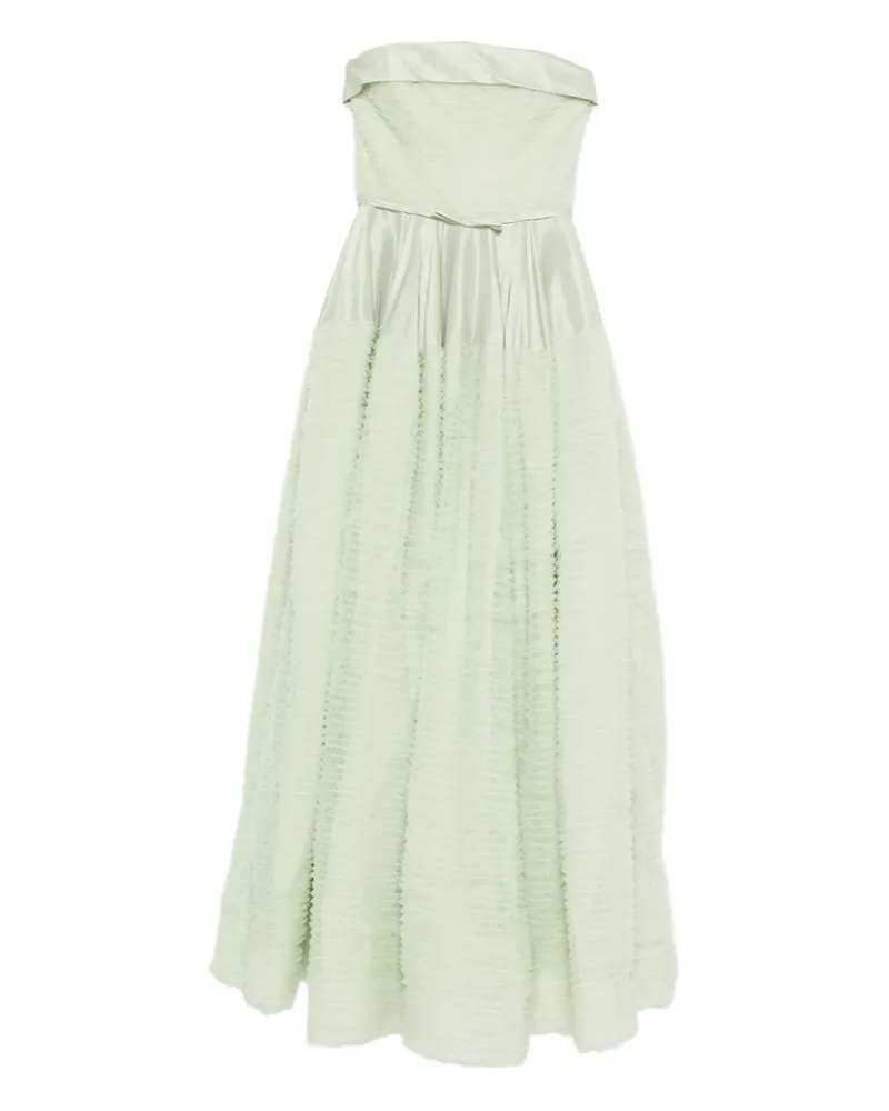 Viktor & Rolf ruffled dress - Grün Grün