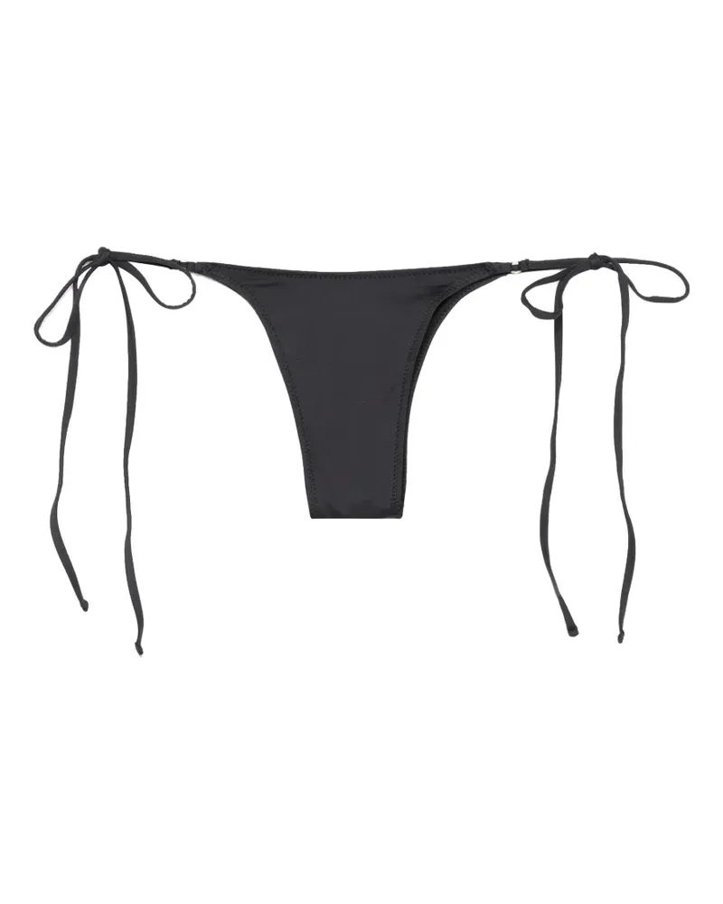 Frankies Bikinis Elena side-tie bikini bottoms - Schwarz Schwarz