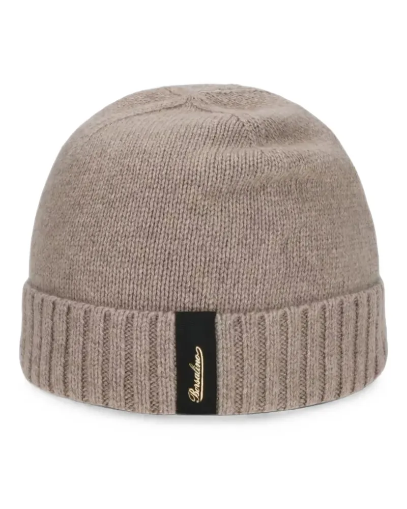 Borsalino City cashmere beanie hat - Nude Nude