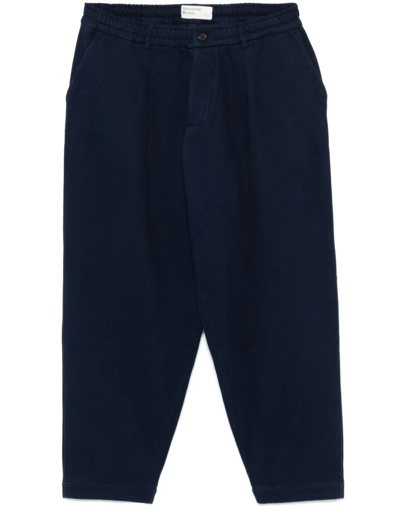 Universal Works Super Twill Hose Blau