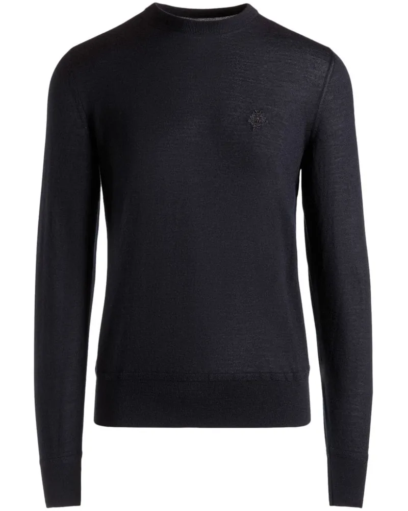 Bally x Adrien Brody Pullover mit rundem Ausschnitt - Blau Blau