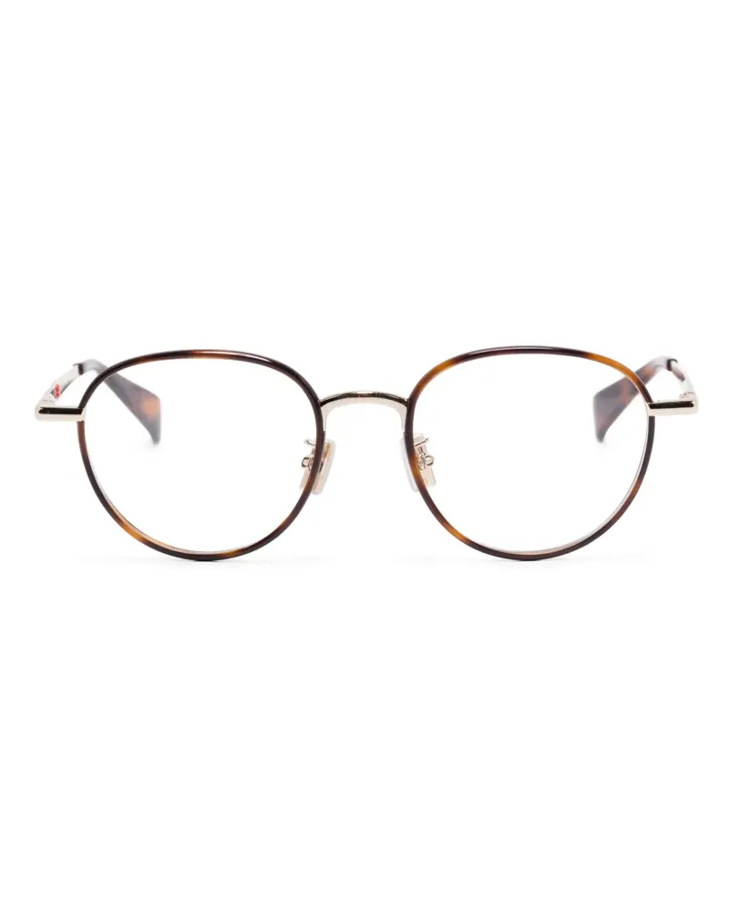 Kenzo Brille mit ovalem Gestell - Braun Braun