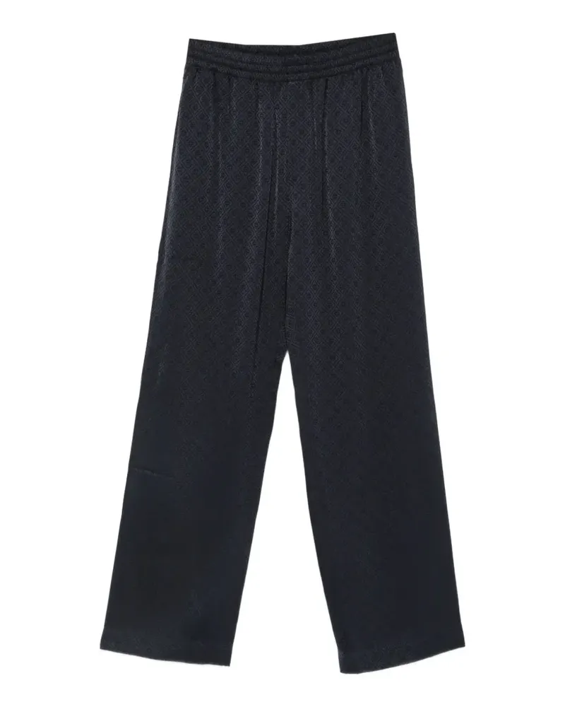 Casablanca Paris Hose mit Monogramm-Jacquard - Blau Blau