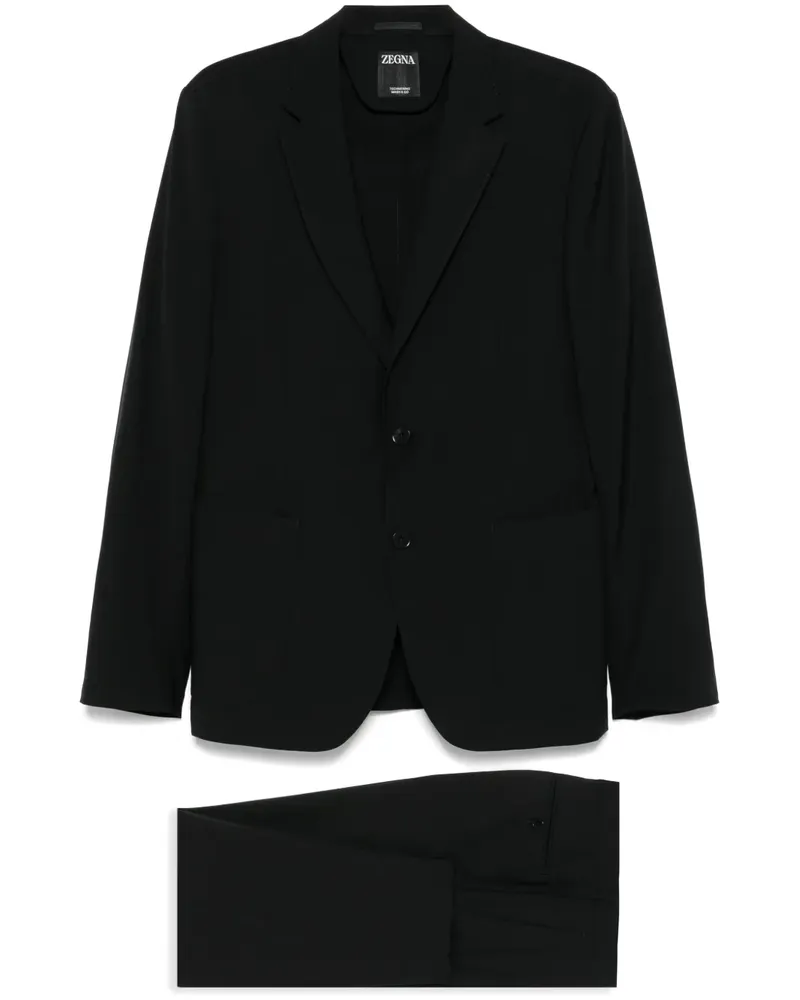 Ermenegildo Zegna Anzug aus Wolle - Schwarz Schwarz