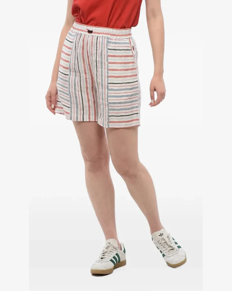 Woolrich Baydere striped shorts - Nude Nude