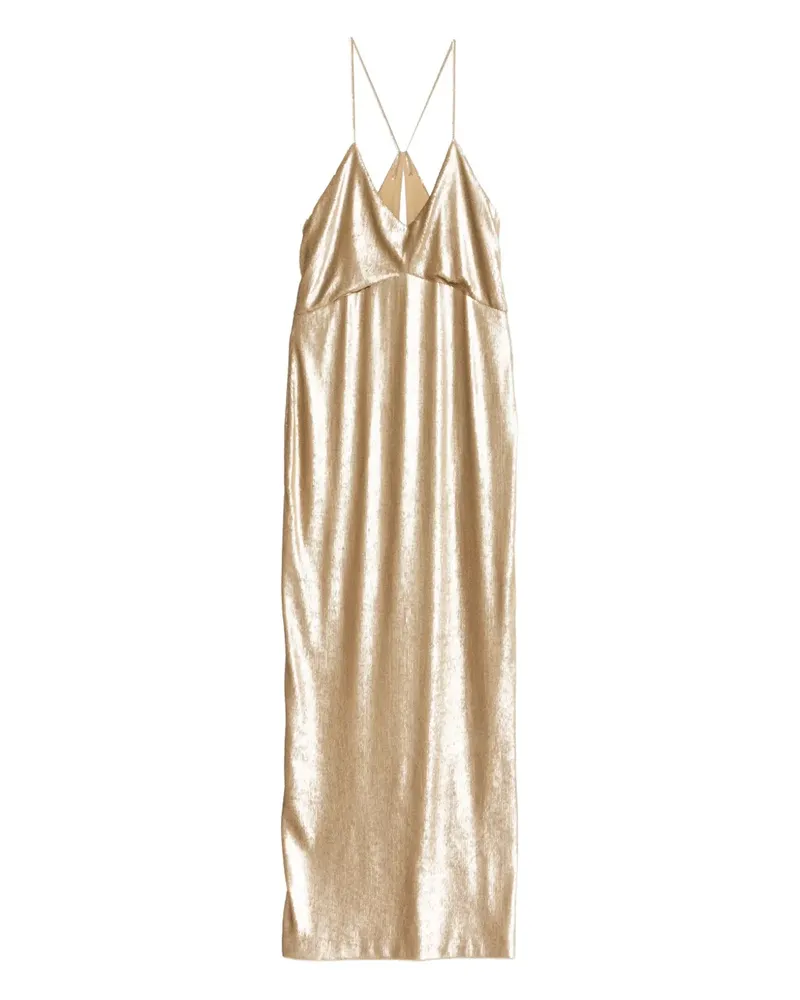 Tom Ford Kleid mit Pailletten - Nude Nude