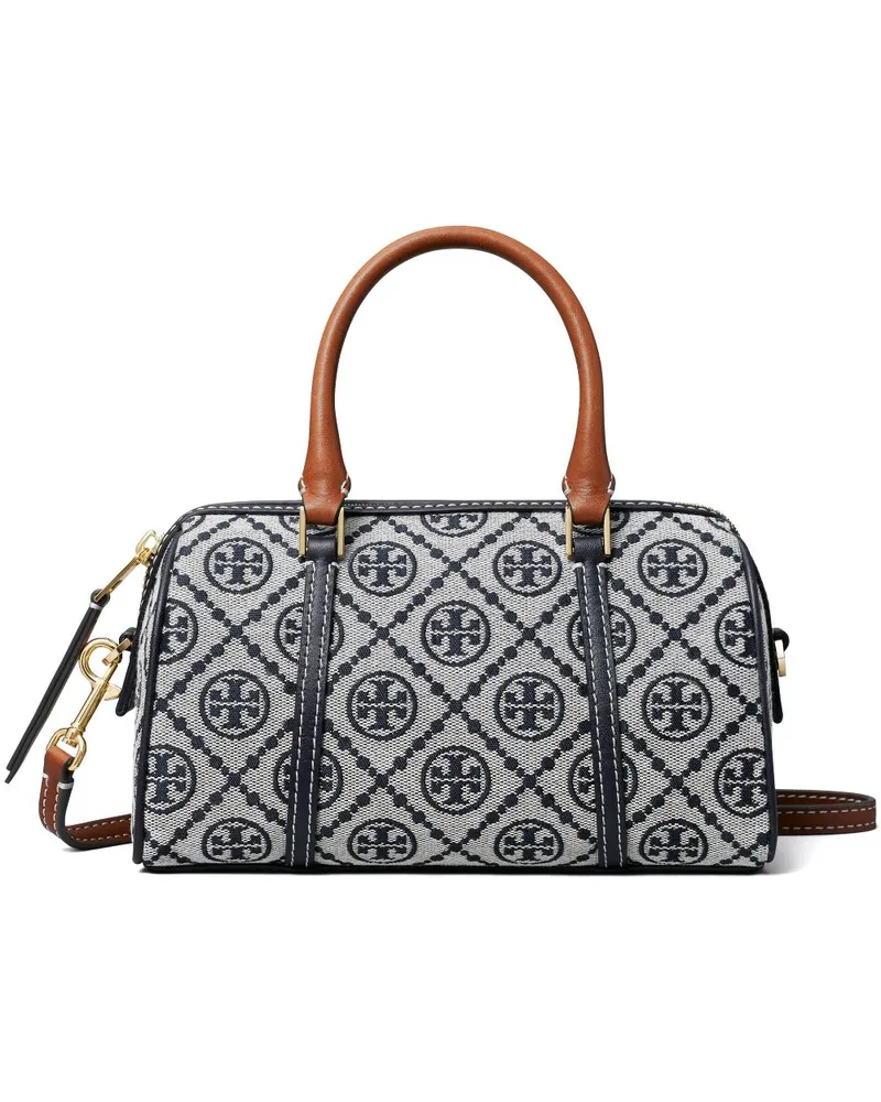 Tory Burch Mini Handtasche mit T Monogram - Grau Grau