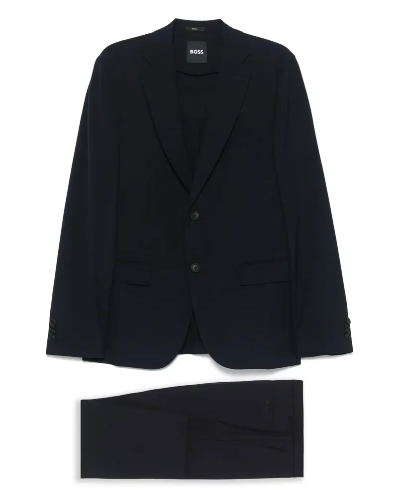 HUGO BOSS Einreihiger Anzug - Blau Blau
