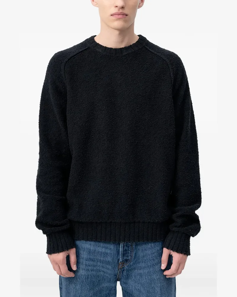 HUGO BOSS San Christopher Pullover - Schwarz Schwarz