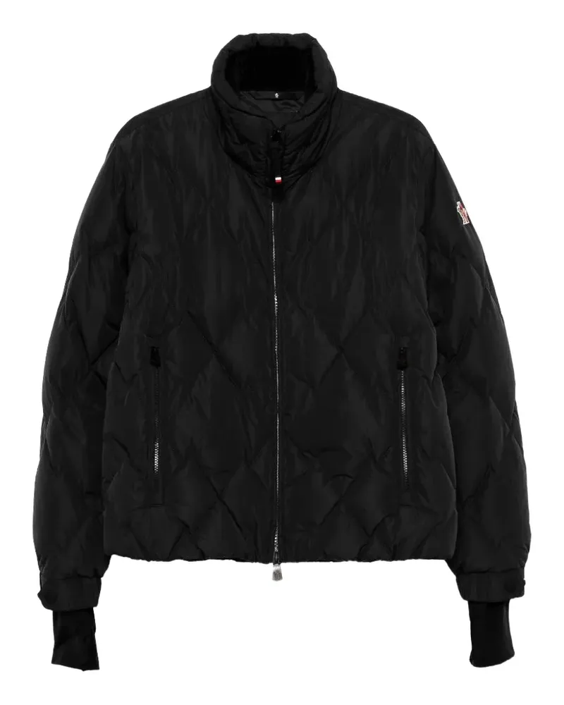 Moncler Gesteppte Bramans Daunenjacke - Schwarz Schwarz