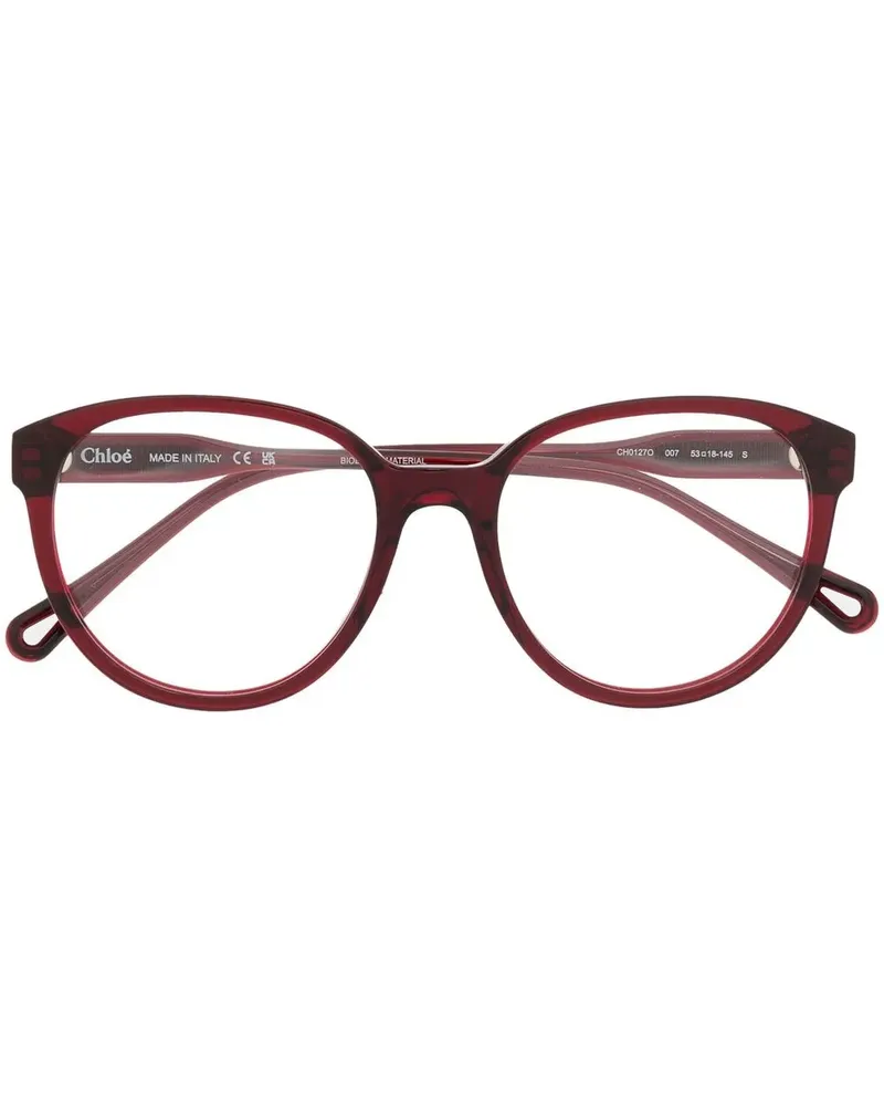 Chloé Brille mit rundem Gestell - Rot Rot