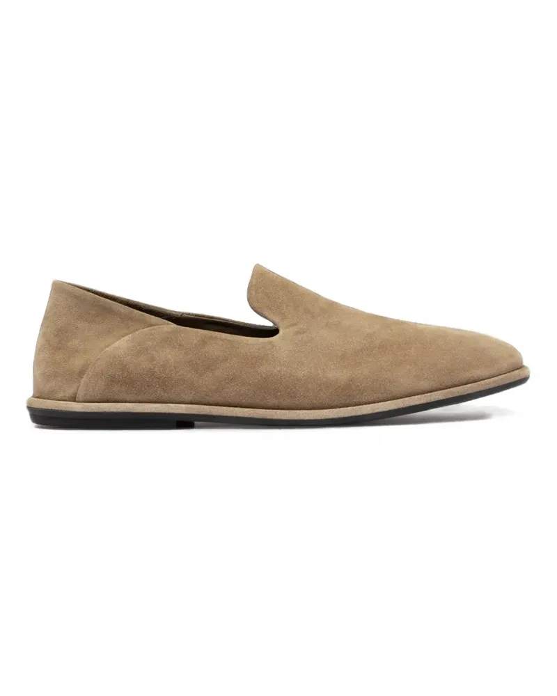 Officine Creative Italia Mienne Slipper aus Kalbswildleder - Nude Nude
