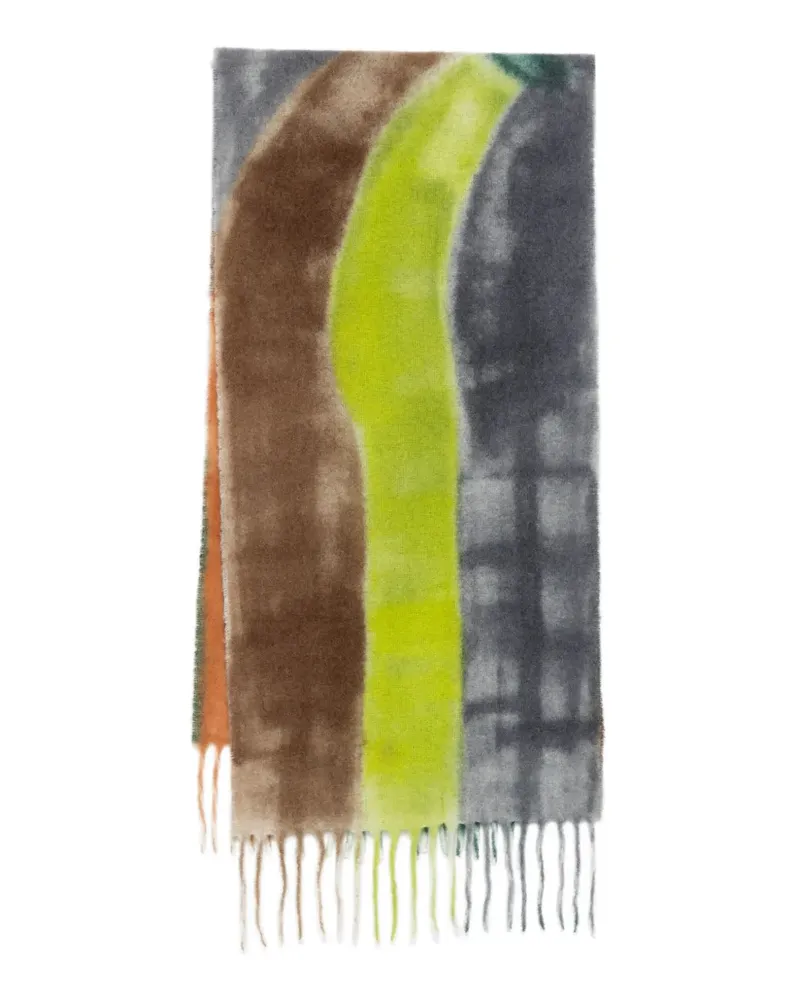 Altea Schal mit abstraktem Print - Grau Grau