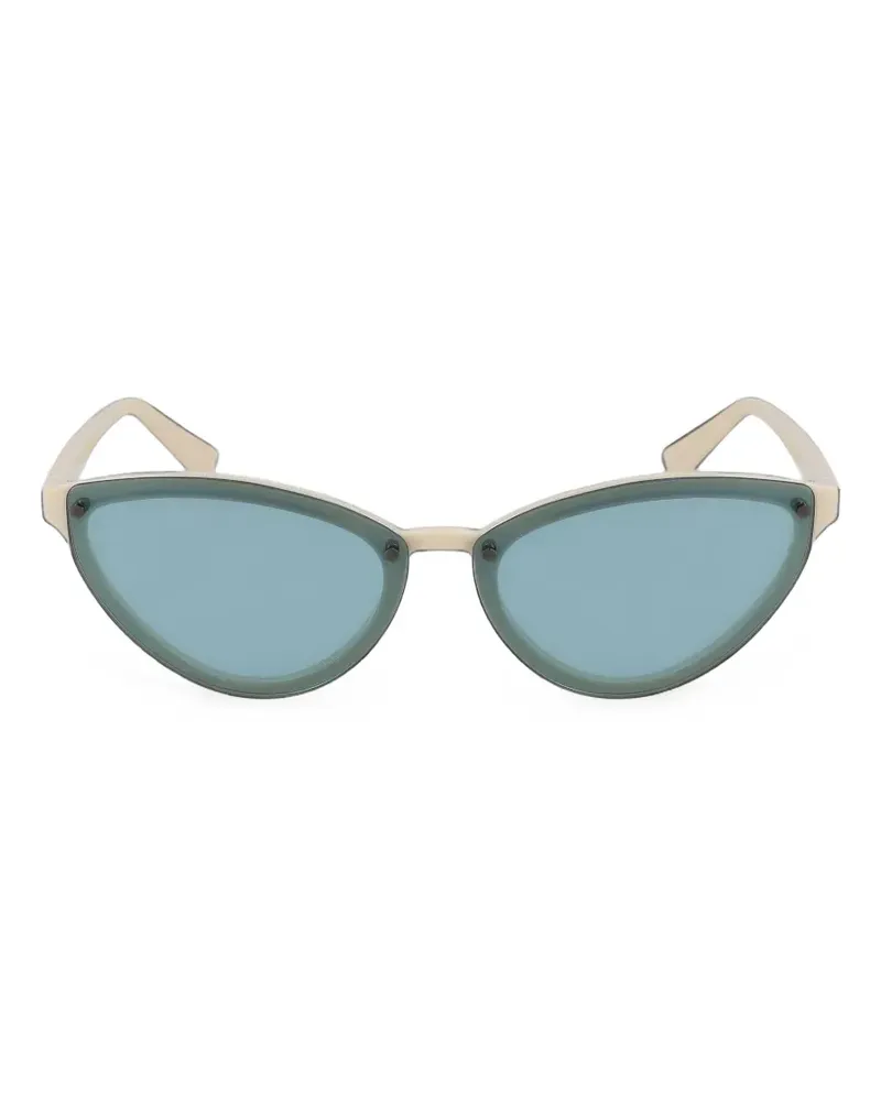 MCM Sonnenbrille mit Cat-Eye-Gestell - Nude Nude