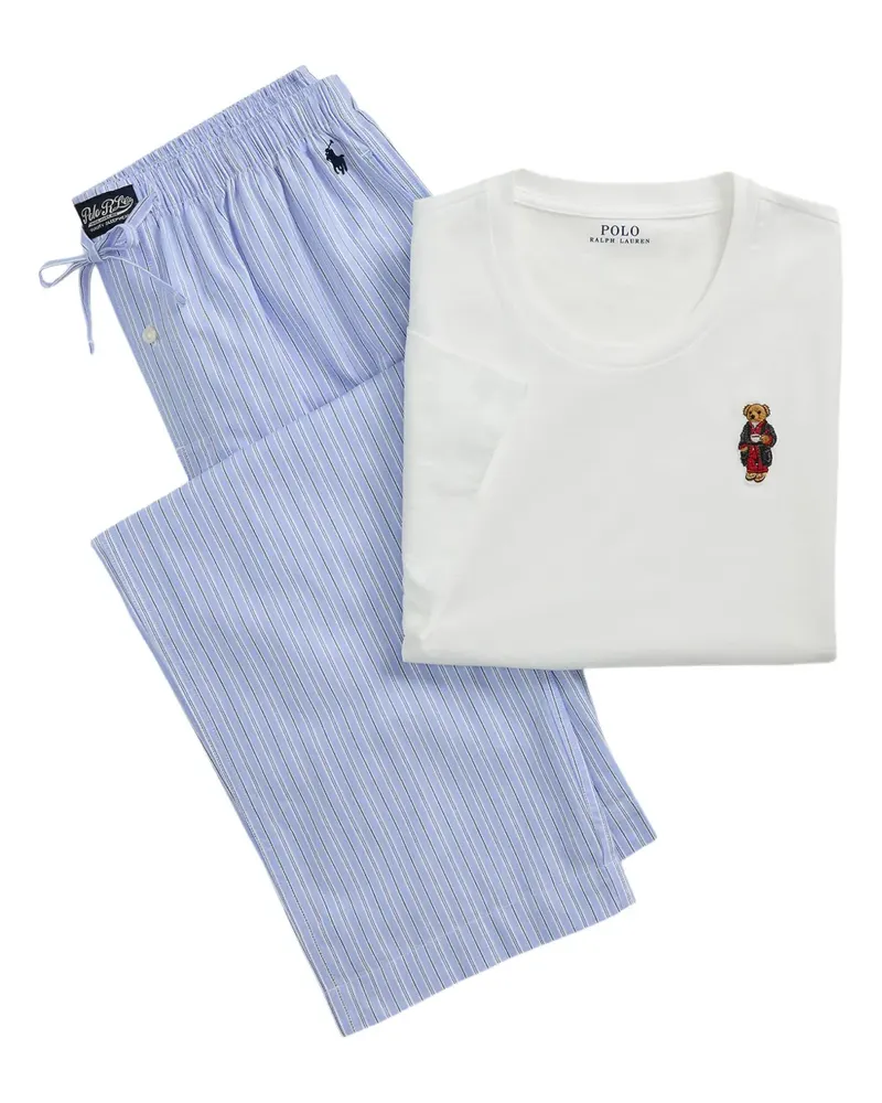 Ralph Lauren Pyjama aus Baumwolle - Weiß Weiß