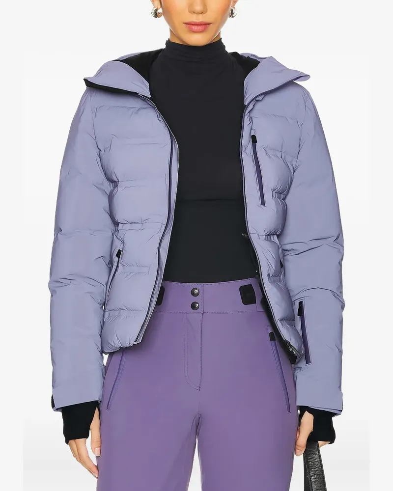 Aztech Mountain Gefütterte Skijacke mit Kapuze - Violett Violett