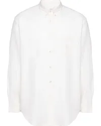 Drôle de Monsieur La Chemise Oxford-Hemd Weiß