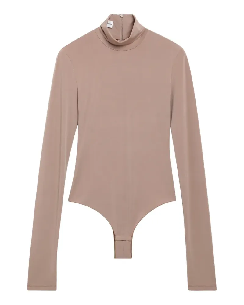 ANDAMANE Ziggy roll-neck bodysuit - Nude Nude
