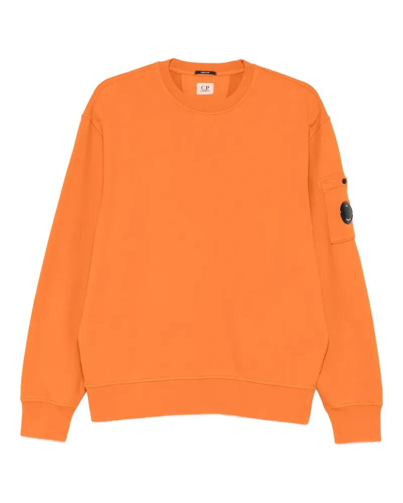C.P. Company Sweatshirt mit Linsen-Detail - Orange Orange