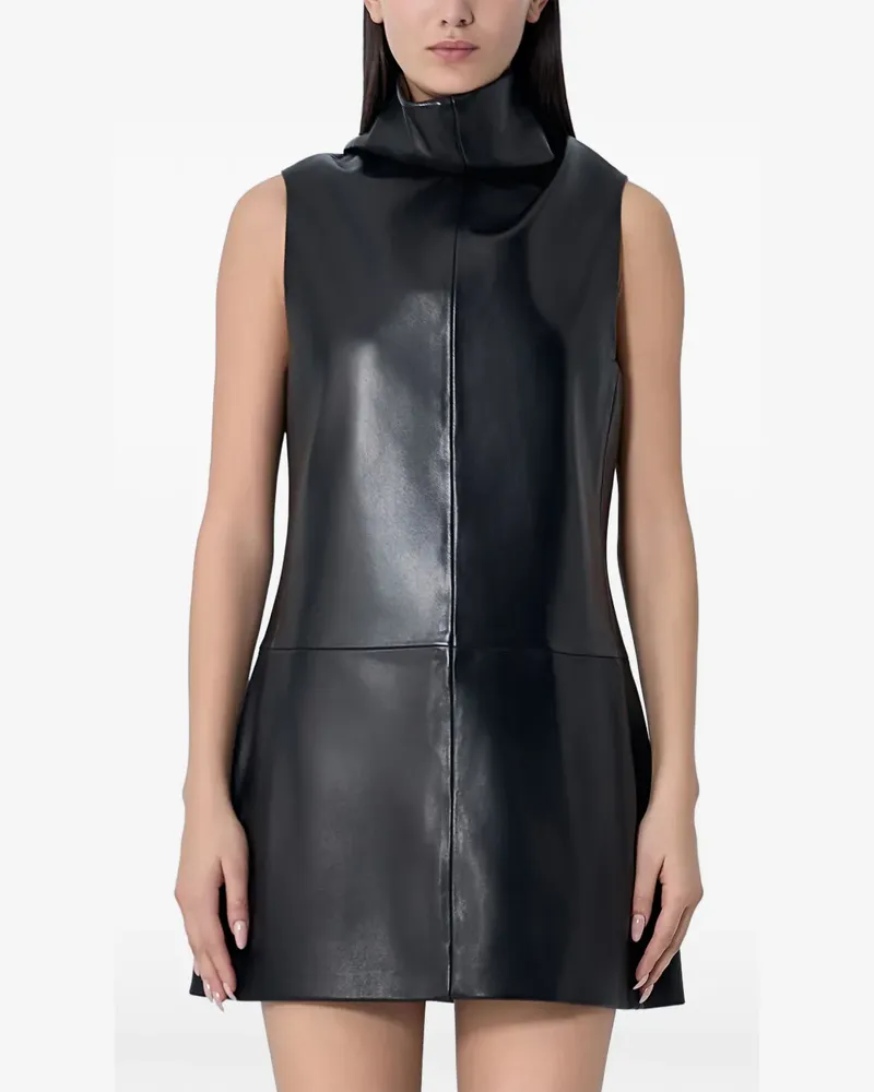 KHAITE Daria mini dress - Schwarz Schwarz