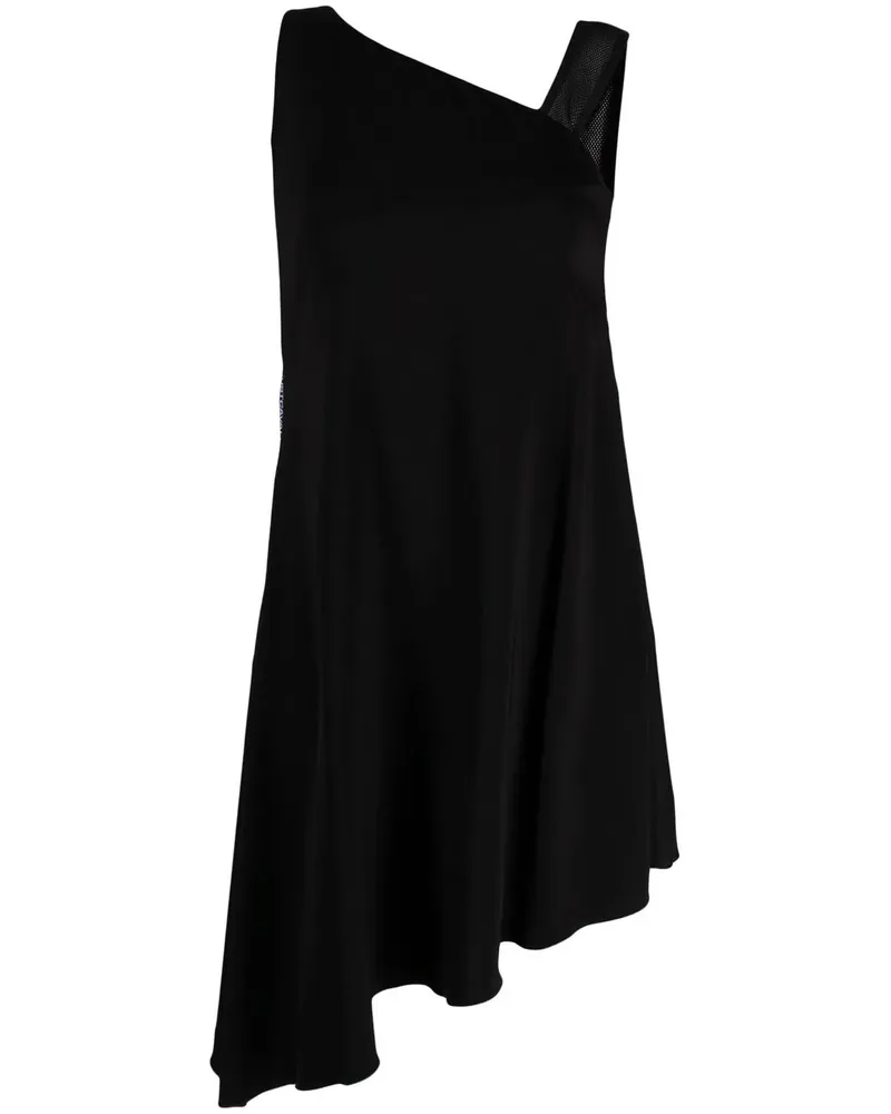 Just Cavalli Asymmetrisches Minikleid - Schwarz Schwarz